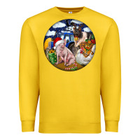 Lemon Farm And Pig Premium Sweatshirt - FaDigitalArtStudio