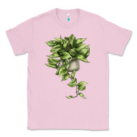 Bubblegum Pink Golden Pothos Classic Tee - LillyAllenDesigns
