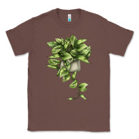 Chestnut Golden Pothos Classic Tee - LillyAllenDesigns