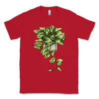 Red Golden Pothos Classic Tee - LillyAllenDesigns