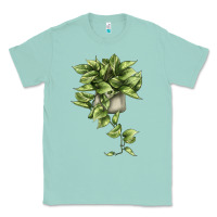 Seafoam Golden Pothos Classic Tee - LillyAllenDesigns