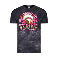 Cloud Black strike out cancer baseball Vintage Tee - Artiststas