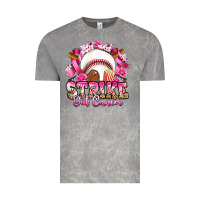 Cloud Rock strike out cancer baseball Vintage Tee - Artiststas