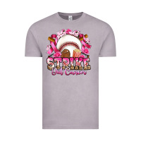 Vintage Zinc strike out cancer baseball Vintage Tee - Artiststas