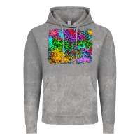 Cloud Rock colorful leopard background Vintage Hoodie - RanaPortraitStore