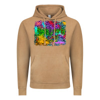 Vintage Camel colorful leopard background Vintage Hoodie - RanaPortraitStore