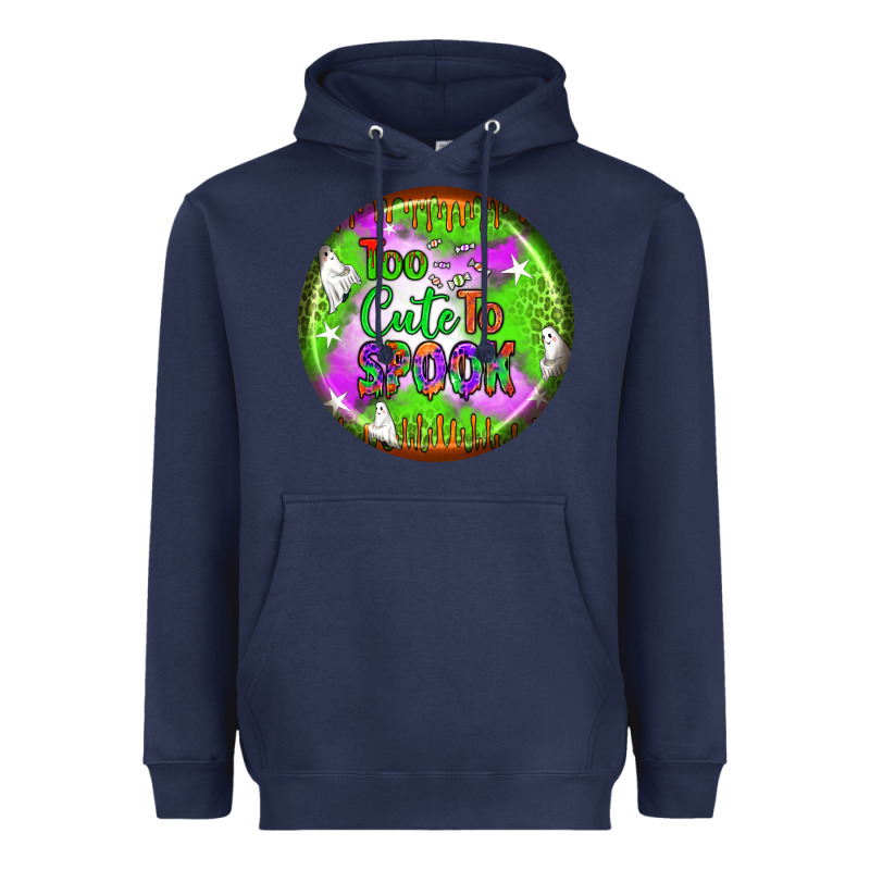 Too Cute To Spook Earrings Heavyweight Hoodie by BundleAndBundleShop | Teevron