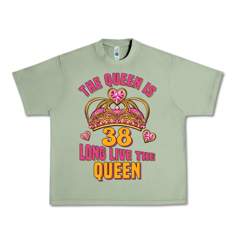 The Queen Is 38 Long Live The Queen Urban Heavy Tee by Jasminsmagicworld | Teevron