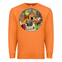 Carrot Christmas coop ornament Premium Sweatshirt - FaDigitalArtStudio