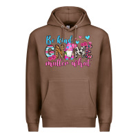 Chestnut be kind gnome matter what Premium Hoodie - OliviaCreatesArt