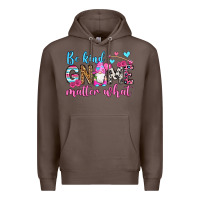 Coffee be kind gnome matter what Premium Hoodie - OliviaCreatesArt