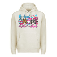 Oatmeal Heather be kind gnome matter what Premium Hoodie - OliviaCreatesArt