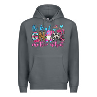 Rock be kind gnome matter what Premium Hoodie - OliviaCreatesArt