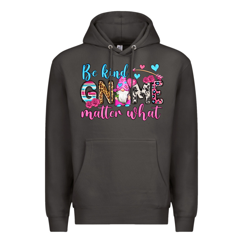 Be Kind Gnome Matter What Premium Hoodie by OliviaCreatesArt | Teevron