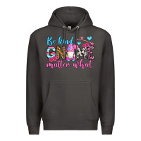 Smoke be kind gnome matter what Premium Hoodie - OliviaCreatesArt