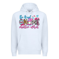 White be kind gnome matter what Premium Hoodie - OliviaCreatesArt
