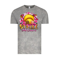 Cloud Rock strike out cancer softball Vintage Tee - Artiststas
