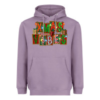Lavender Christmas xmas vibes Heavyweight Hoodie - FaDigitalArtStudio