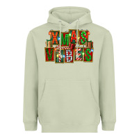 Matcha Christmas xmas vibes Heavyweight Hoodie - FaDigitalArtStudio