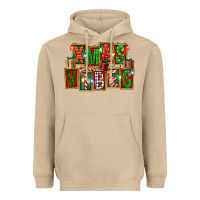 Mushroom Christmas xmas vibes Heavyweight Hoodie - FaDigitalArtStudio