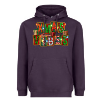 Plum Christmas xmas vibes Heavyweight Hoodie - FaDigitalArtStudio