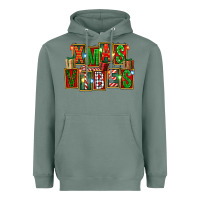 Sage Christmas xmas vibes Heavyweight Hoodie - FaDigitalArtStudio