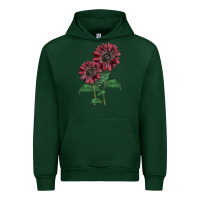 Foreset Green 2 Chocolate sunflower Urban Hoodie - LillyAllenDesigns