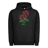 Pigment Black 2 Chocolate sunflower Urban Hoodie - LillyAllenDesigns
