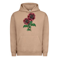 Pigment Burro 2 Chocolate sunflower Urban Hoodie - LillyAllenDesigns