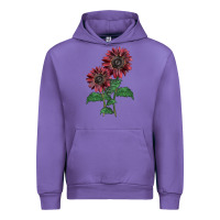 Tulip 2 Chocolate sunflower Urban Hoodie - LillyAllenDesigns