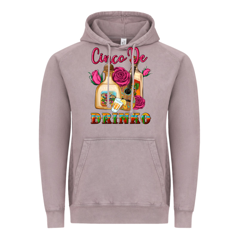 Cinco De Drinko Vintage Hoodie by Artiststas | Teevron