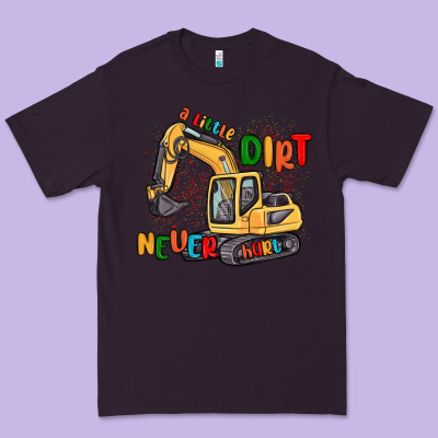 A Little Dirt Never Hurt Premium Tee Designed By Maliassmallbusiness