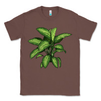 Chestnut Dumb Cane Classic Tee - LillyAllenDesigns