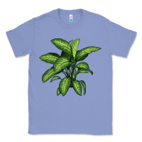 Colony Blue Dumb Cane Classic Tee - LillyAllenDesigns