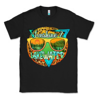 Black sunshine & lakewater Classic Tee - JahusDesignShop