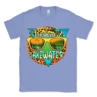 Colony Blue sunshine & lakewater Classic Tee - JahusDesignShop