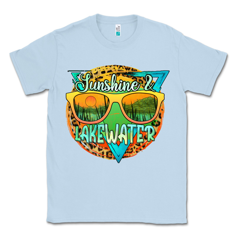 Sunshine & Lakewater Classic Tee by JahusDesignShop | Teevron