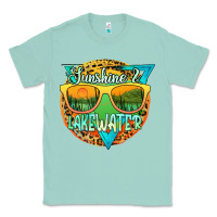 Seafoam sunshine & lakewater Classic Tee - JahusDesignShop