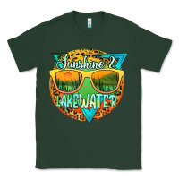 Sports Green sunshine & lakewater Classic Tee - JahusDesignShop
