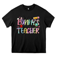 Black every bunny's favorite teacher Heavy Core Tee - MaliasSmallBusiness