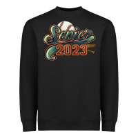 Black Senior 2023 baseball Heavyweight Sweatshirt - HowdyJamesFarm