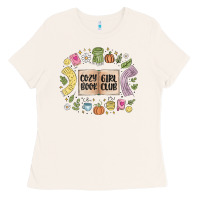 Bone cozy book girl club Ladies Tee - MaliasSmallBusiness
