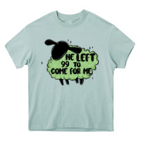 Arona he left the 99 to come for me Heavy Core Tee - MaliasSmallBusiness