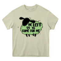 Mossy he left the 99 to come for me Heavy Core Tee - MaliasSmallBusiness