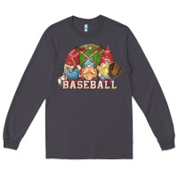 Smoke Baseball gnomes Long Sleeve Tee - NancyCooperArtShop
