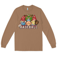 Toasted Coconut Baseball gnomes Long Sleeve Tee - NancyCooperArtShop