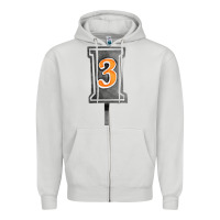 Dove Grey marker 3 chain fa element Zipper Hoodie - FaDigitalArtStudio