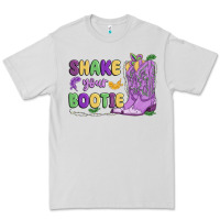 Dove Grey shake your bootie mardi gras Premium Tee - MaliasSmallBusiness