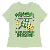 Matcha pickleball is my favorite season Ladies Tee - MaliasSmallBusiness