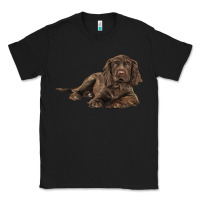Black Sussex Spaniels llustrations Classic Tee - LillyAllenDesigns